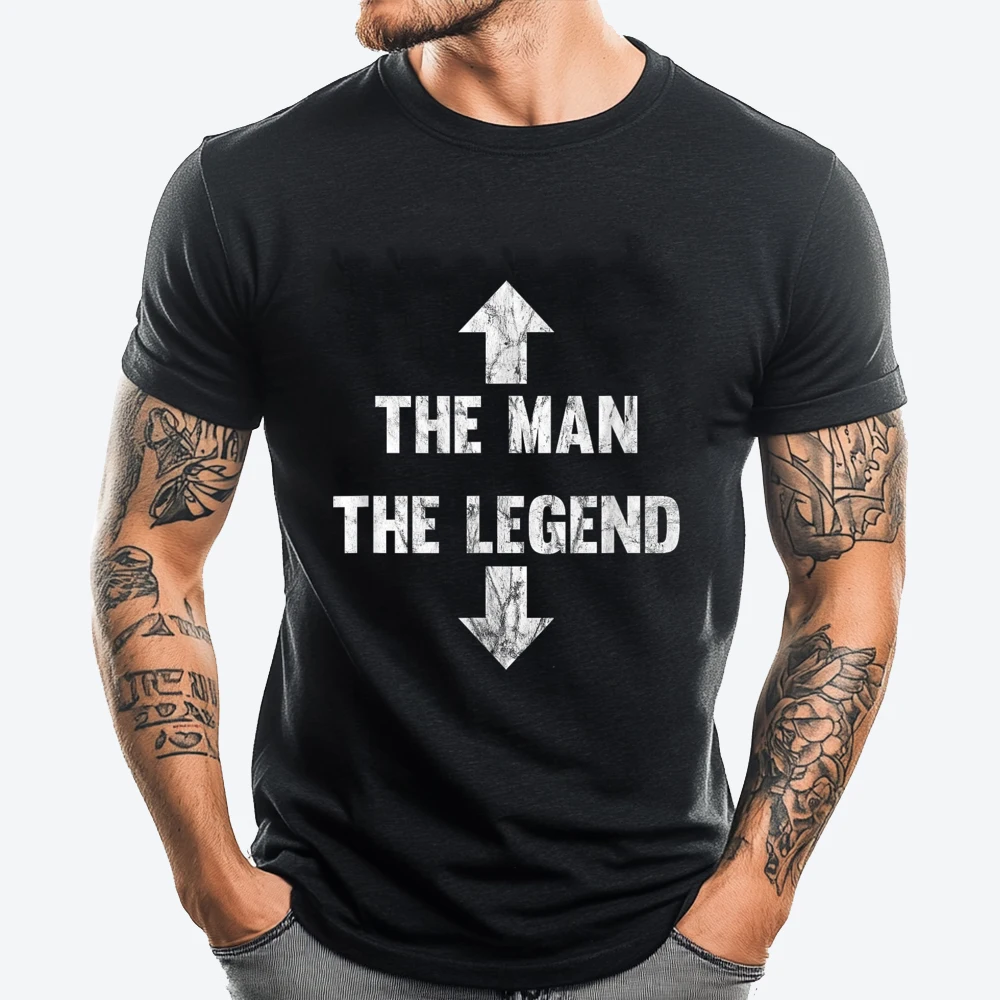 The Man The Legend Designer T Shirt Men Brand Clothing Graphic Tee Original Mens T-Shirts Creative Luxury Clothing
The Man The Legend Designer T Shirt Men Brand Clothing Graphic Tee Original Mens T-Shirts Creative Luxury Clothing