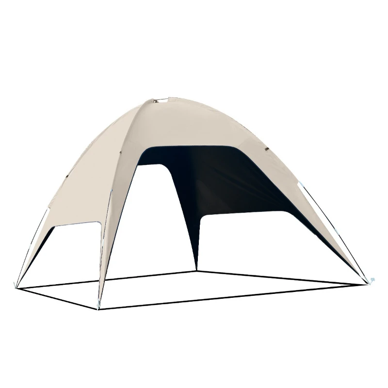 Dome, black rubber canopy, camping tent, sunshade, rain and sun protection, portable and lazy, no need to build canopy
Dome, black rubber canopy, camping tent, sunshade, rain and sun protection, portable and lazy, no need to build canopy
