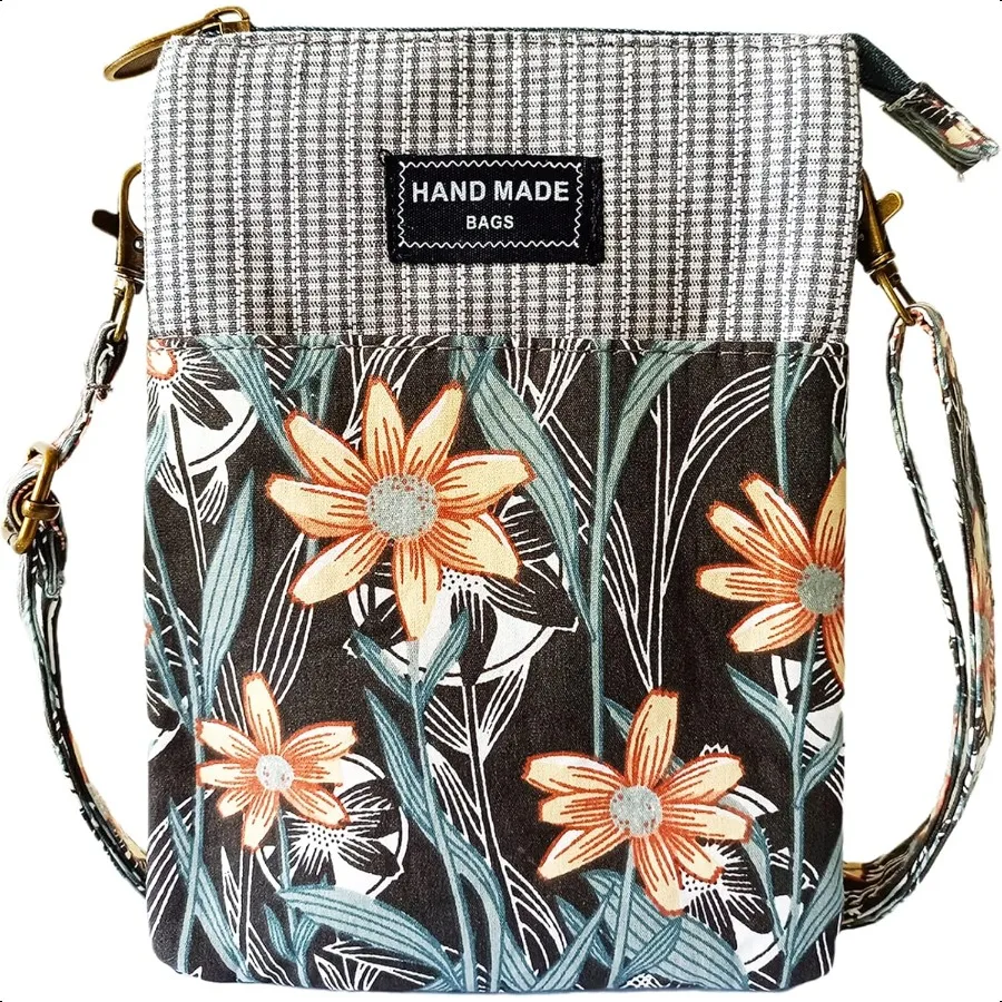 Canvas Cute Crossbody Bags for Women Mini Shoulder Handbag Cell Phone Purse Wallet Leaves Pattern Coin Pouch
Canvas Cute Crossbody Bags for Women Mini Shoulder Handbag Cell Phone Purse Wallet Leaves Pattern Coin Pouch