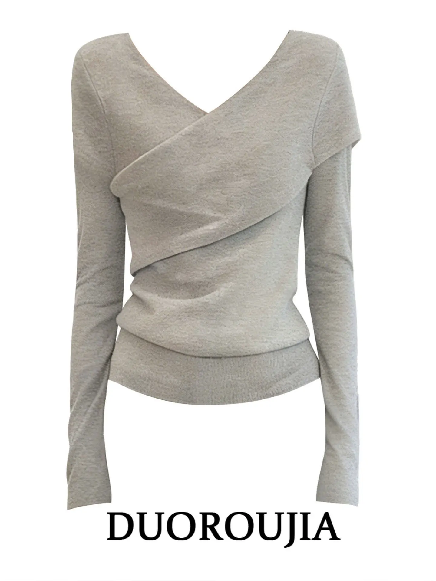 plus Size V-Neck Cross Long Sleeve Knitted Top Women's Spring Base Shirt Waist Cinching Inner Wear Upper Body Korean Style Sl...
plus Size V-Neck Cross Long Sleeve Knitted Top Women's Spring Base Shirt Waist Cinching Inner Wear Upper Body Korean Style Sl...