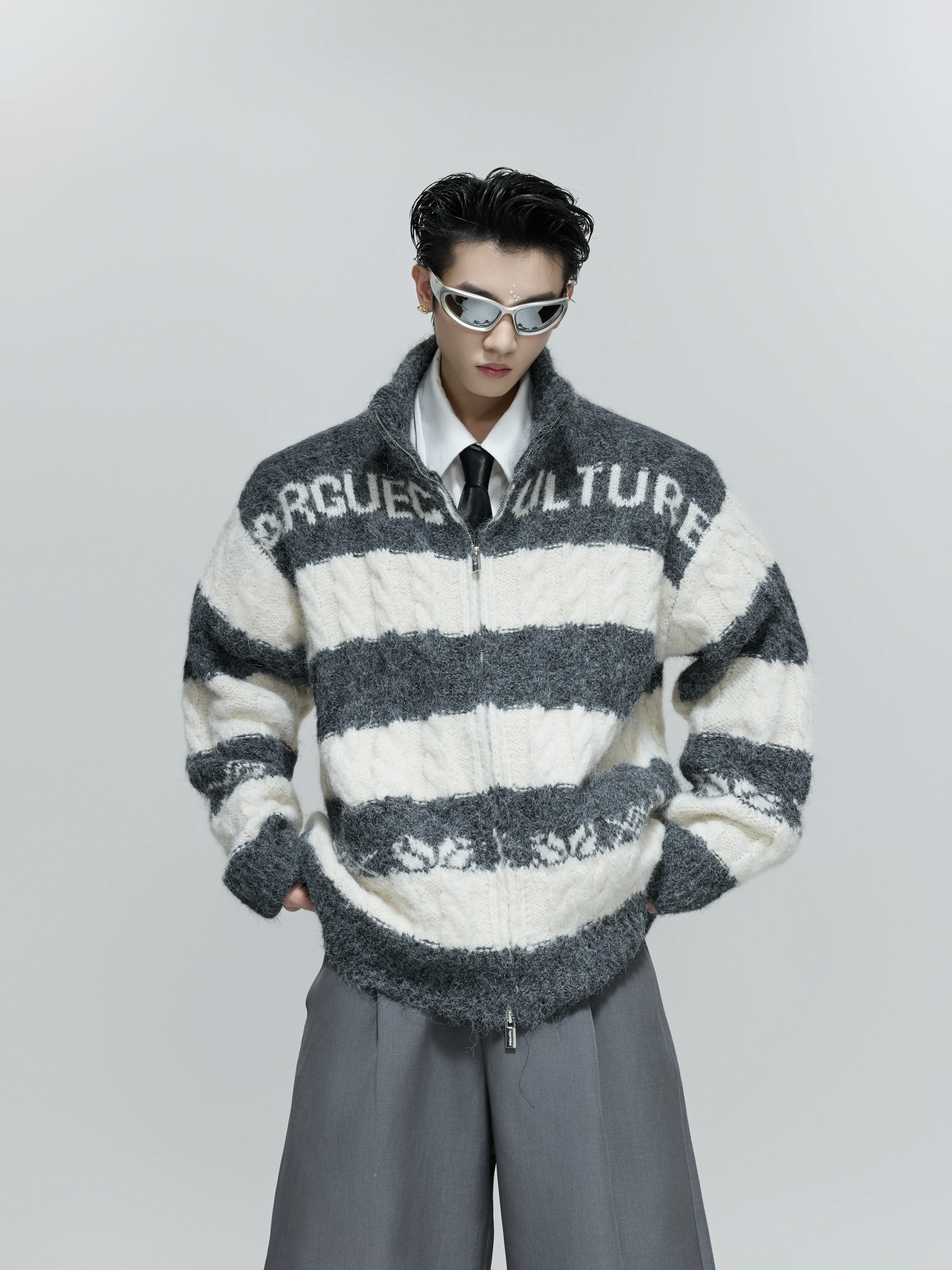 ArguE CulturE Color Block Knitted Loose Comfortable Sweater Cozy Autumn Winter Open Cardigan for Men And Women
ArguE CulturE Color Block Knitted Loose Comfortable Sweater Cozy Autumn Winter Open Cardigan for Men And Women