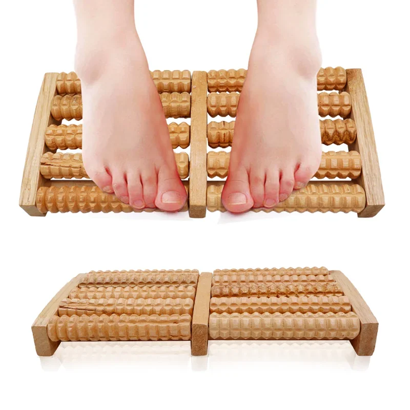 3 5 Row Wooden Foot Massage Roller Acupressure Trigger Point Relax Pain Stress Relief Shiatsu Roller Foot Massager Care Tools
3 5 Row Wooden Foot Massage Roller Acupressure Trigger Point Relax Pain Stress Relief Shiatsu Roller Foot Massager Care Tools