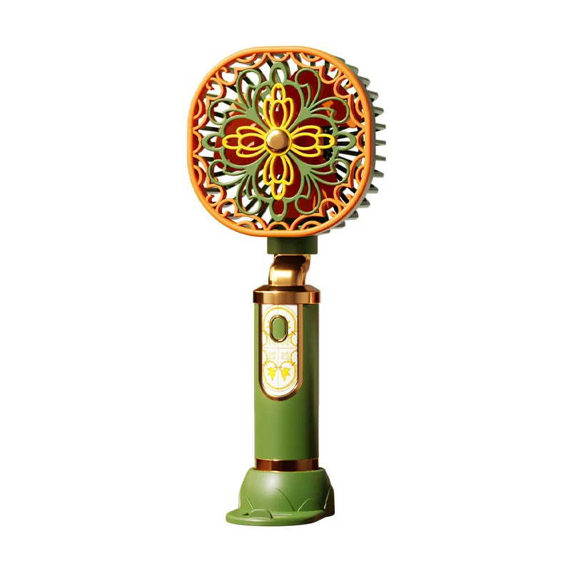 Flowering Chinese Wind Handheld Small Fan Mini Charging Retro Big Wind Long Battery Life Portable
Flowering Chinese Wind Handheld Small Fan Mini Charging Retro Big Wind Long Battery Life Portable