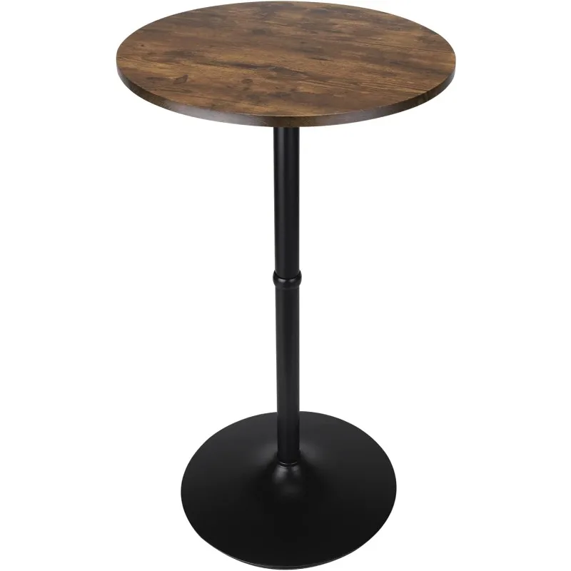 Bar Table with Round Top, 41 Inches Height, and Base - Non-Adjustable (Rustic Brown) US(Origin)
Bar Table with Round Top, 41 Inches Height, and Base - Non-Adjustable (Rustic Brown) US(Origin)