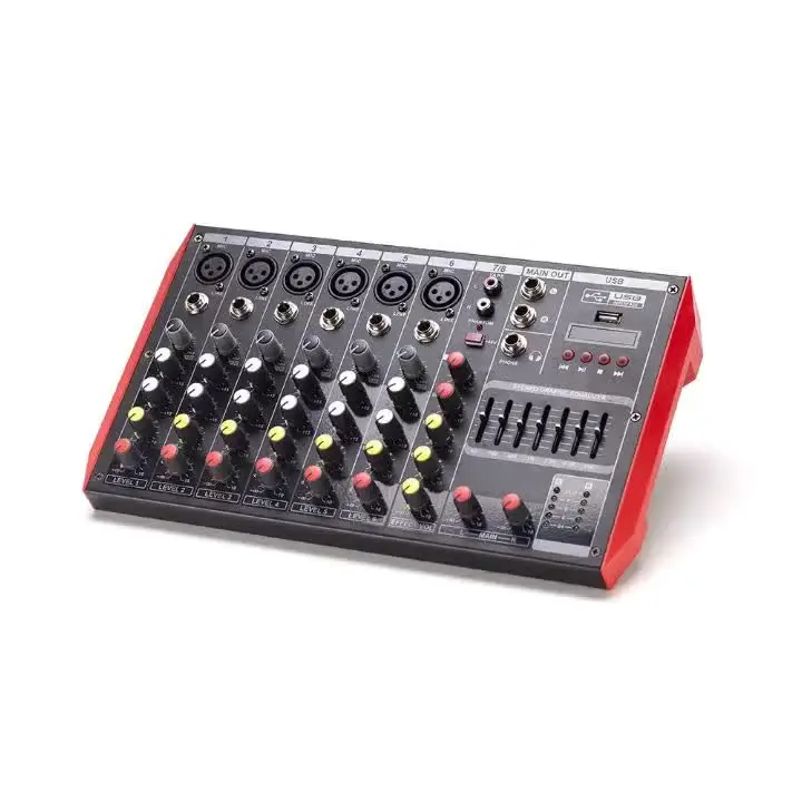 Audio Sound Cards Mixers Dj Controller Sound Console Craft Portable Audio Interface USB Sound Card Mixer 4-Channel
Audio Sound Cards Mixers Dj Controller Sound Console Craft Portable Audio Interface USB Sound Card Mixer 4-Channel