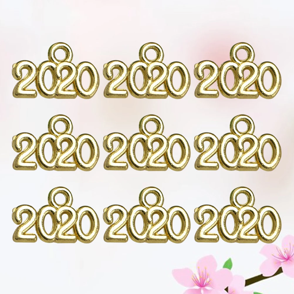 100 Pcs Bulk Charms Year Jewelry Pendant DIY Number Findings Golden Making Pendants
100 Pcs Bulk Charms Year Jewelry Pendant DIY Number Findings Golden Making Pendants