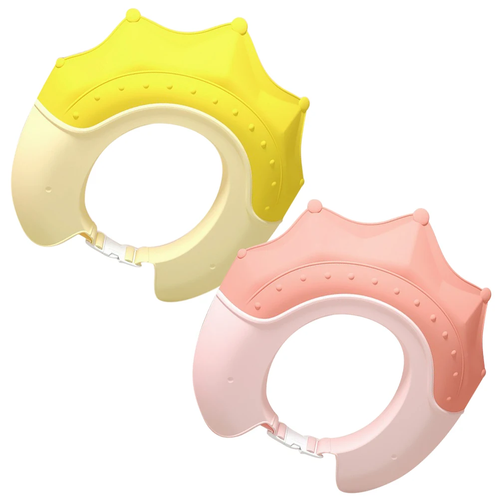 2pcs Silicone Shampoo Cap Kids Bathing Hat Infant Shower Visor Toddlers Baby Showering Caps Hair Washing Lightweight Waterproof
2pcs Silicone Shampoo Cap Kids Bathing Hat Infant Shower Visor Toddlers Baby Showering Caps Hair Washing Lightweight Waterproof