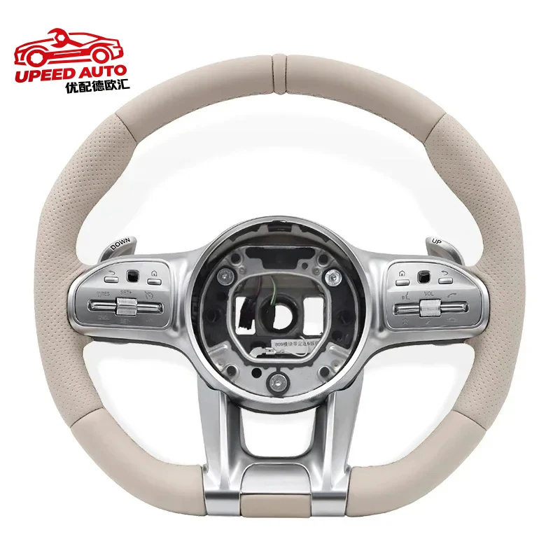 For Car Beige Steering Wheel Mercedes Benz W166 W167 W177 W204 W205 W212 W213 W222 C63 C43 G63 E300 A45 E220 E63 GLC CLA CLS GLE
For Car Beige Steering Wheel Mercedes Benz W166 W167 W177 W204 W205 W212 W213 W222 C63 C43 G63 E300 A45 E220 E63 GLC CLA CLS GLE