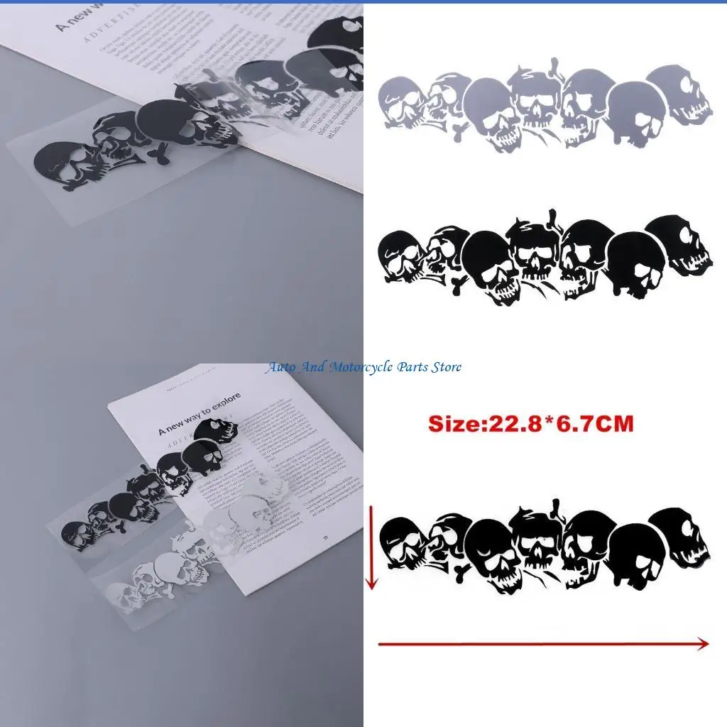 P9FD Skull Shaped Car Decal Decorative Sticker Auto Body Decoration Styling Tools
P9FD Skull Shaped Car Decal Decorative Sticker Auto Body Decoration Styling Tools