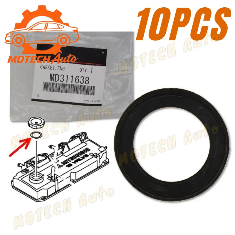 10PCS MD311638 MD103148 Engine Oil Filler Cap Gasket for Mitsubishi Galant Lancer Pajero
10PCS MD311638 MD103148 Engine Oil Filler Cap Gasket for Mitsubishi Galant Lancer Pajero