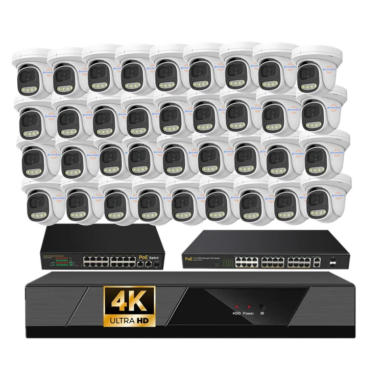 Jianvision 36CH 4K POE Внутренняя турельная система видеонаблюдения XMEye Pro Цветное ночное видение Аудио Проводная сеть и NVR Опции хранения данных
Jianvision 36CH 4K POE Внутренняя турельная система видеонаблюдения XMEye Pro Цветное ночное видение Аудио Проводная сеть и NVR Опции хранения данных