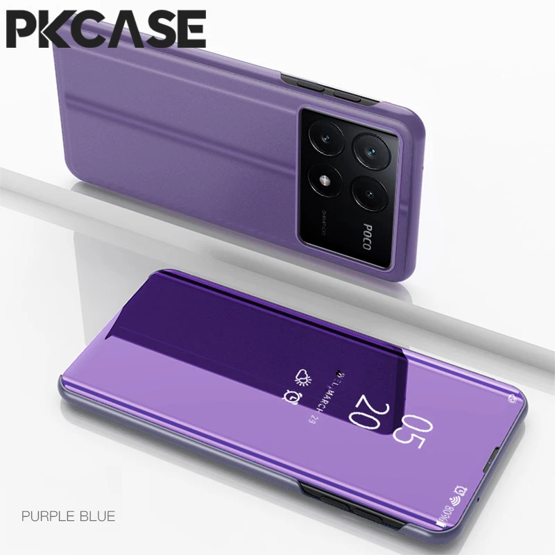 PKCASE Mirror Flip Phone Case For Xiaomi POCO M6 M4 M3 X6 X5 F6 Pro F5 Leather Cover For Redmi 14R 14C 13R 13C 12 12R 12C
PKCASE Mirror Flip Phone Case For Xiaomi POCO M6 M4 M3 X6 X5 F6 Pro F5 Leather Cover For Redmi 14R 14C 13R 13C 12 12R 12C