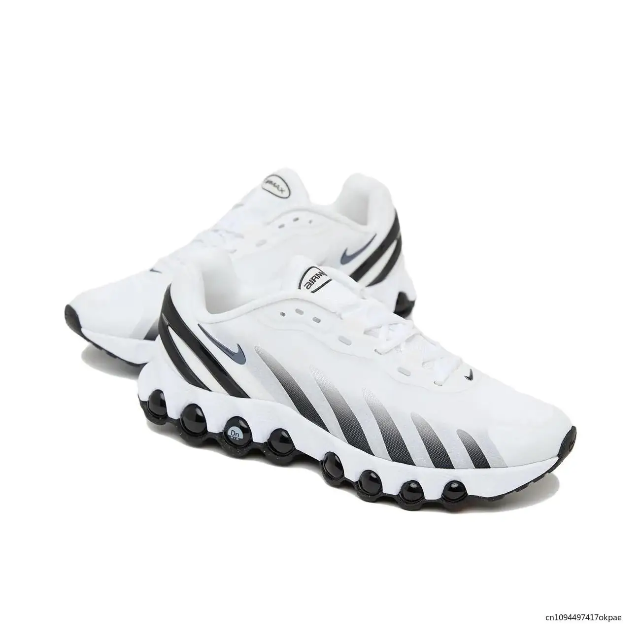 Nike Air Max DN8 женские и мужские черно-белые модные износостойкие сетчатые дышащие амортизирующие кроссовки FQ7860-100
Nike Air Max DN8 женские и мужские черно-белые модные износостойкие сетчатые дышащие амортизирующие кроссовки FQ7860-100