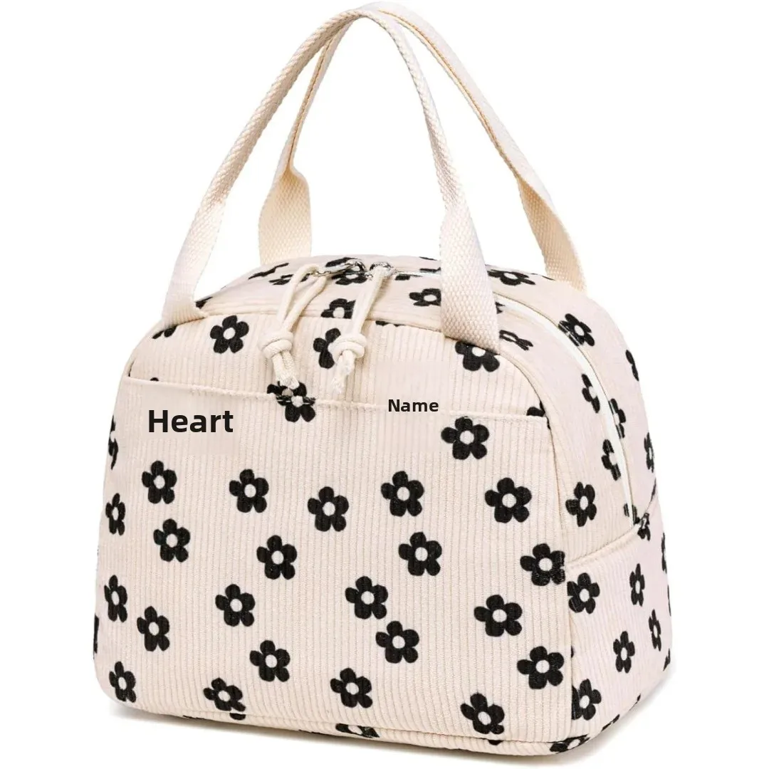 Large Capacity Corduroy Printed Lunch Bag Portable Preservation Picnic Basket Suitable for Outdoor Camping Food Storage Pouch
Large Capacity Corduroy Printed Lunch Bag Portable Preservation Picnic Basket Suitable for Outdoor Camping Food Storage Pouch