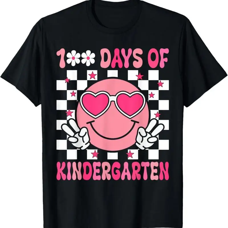 Футболка с цветочным рисунком в стиле ретро «100 дней детского сада» для учителей на 100 дней
Футболка с цветочным рисунком в стиле ретро «100 дней детского сада» для учителей на 100 дней