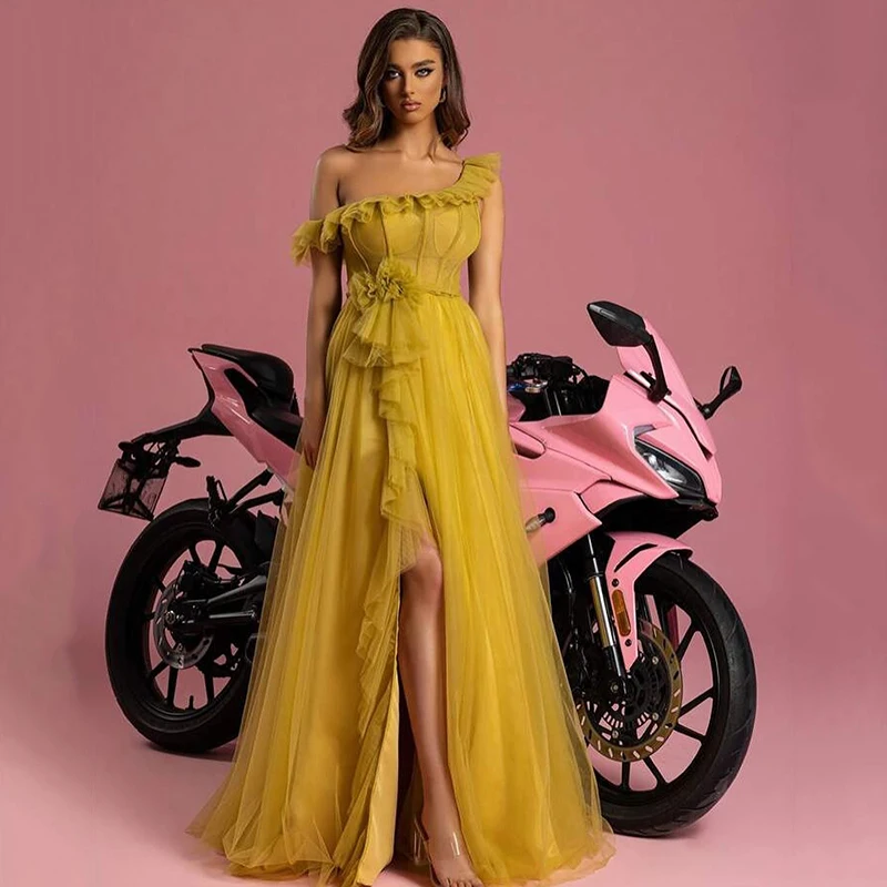 Thinyfull Sexy A-Line Prom Evening Dresses 2024 One Shoulder Sweetheart Night Dress Formal Cocktail Party Prom Gowns Custom Size
Thinyfull Sexy A-Line Prom Evening Dresses 2024 One Shoulder Sweetheart Night Dress Formal Cocktail Party Prom Gowns Custom Size