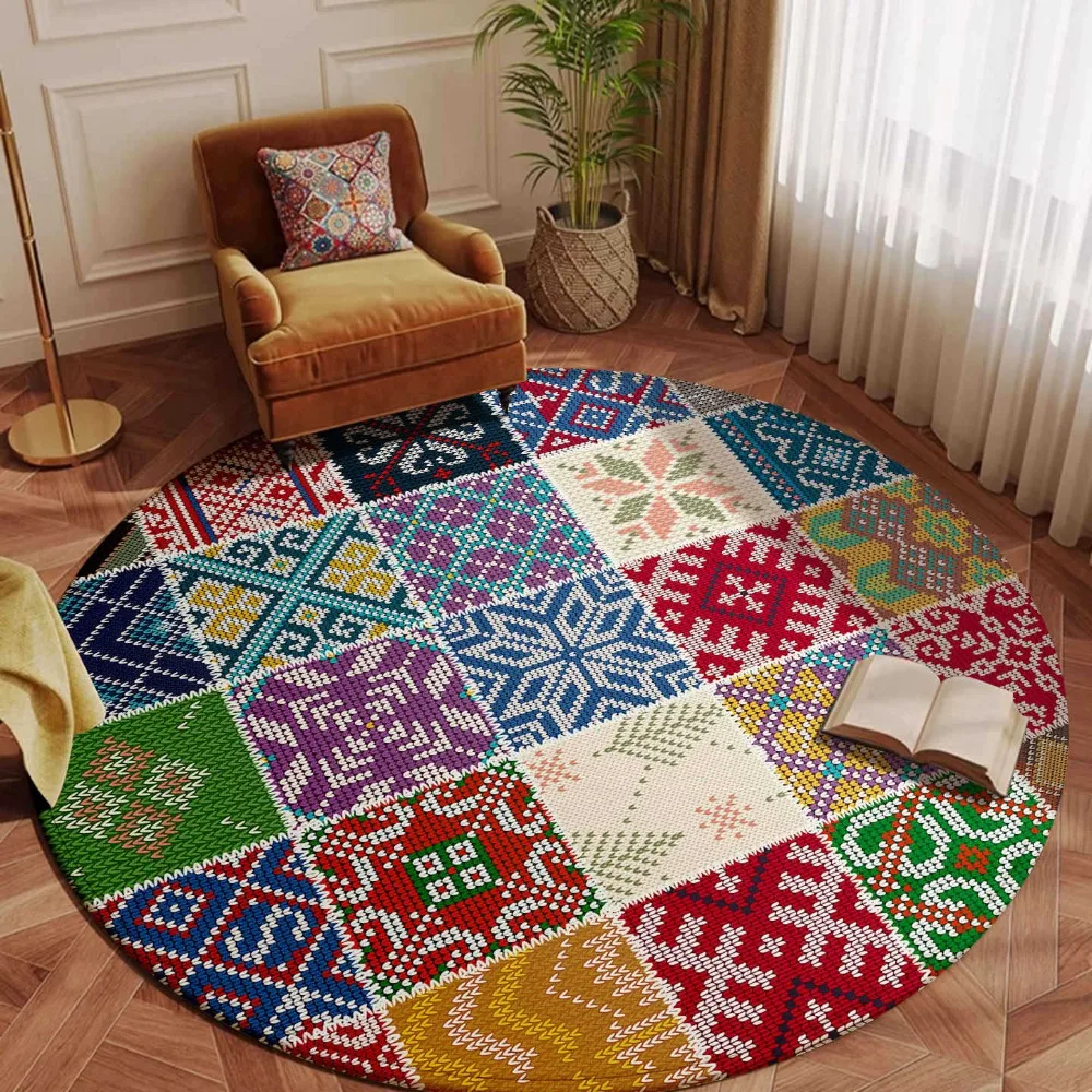 Area Rug Round Carpet Carpet Rug Polyester Carpet Persian Modern Bohemian Geometric Rug Floor Mats Bedroom Dining Living Room
Area Rug Round Carpet Carpet Rug Polyester Carpet Persian Modern Bohemian Geometric Rug Floor Mats Bedroom Dining Living Room