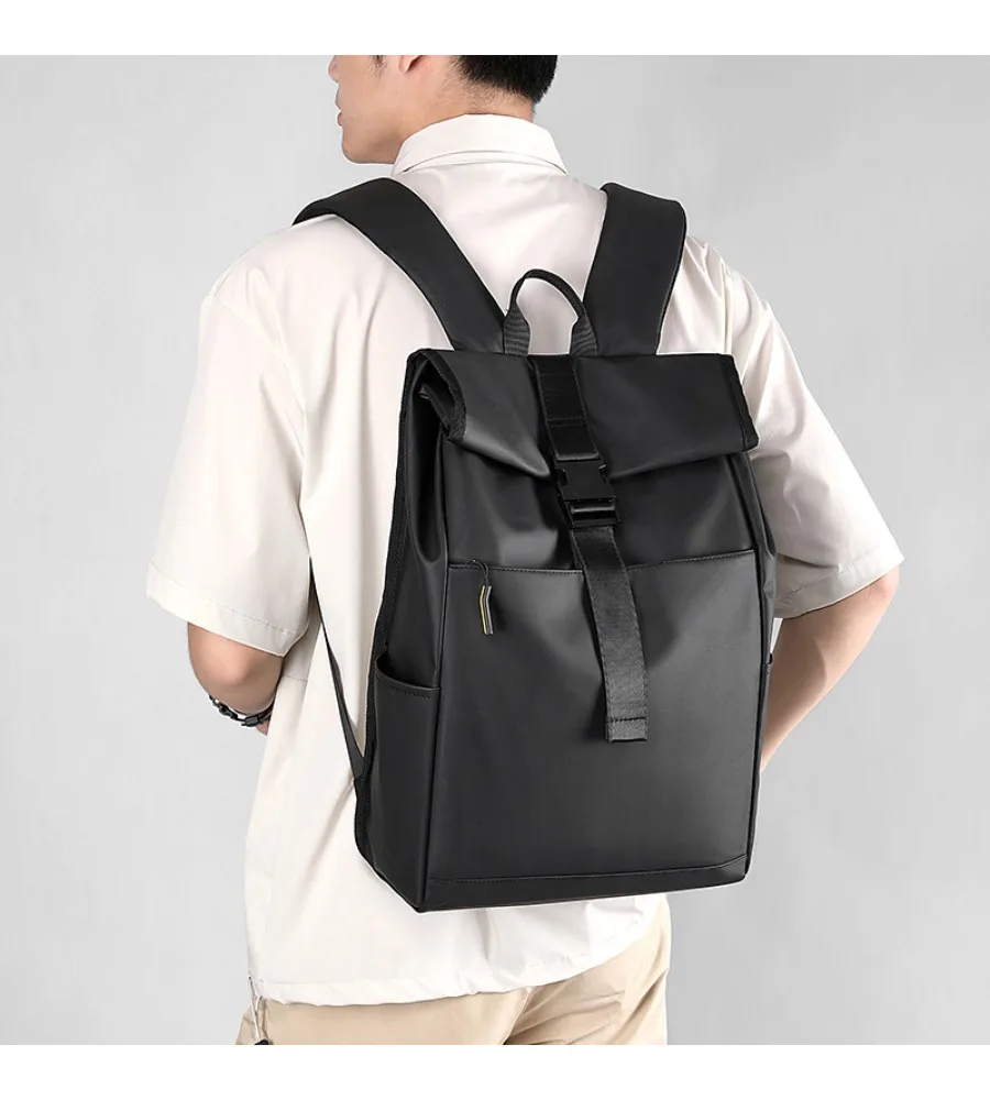 Business Men's Backpack Roll Large Capacity Trend Student School Bag Commuter Travel Computer Backpack
Business Men's Backpack Roll Large Capacity Trend Student School Bag Commuter Travel Computer Backpack
