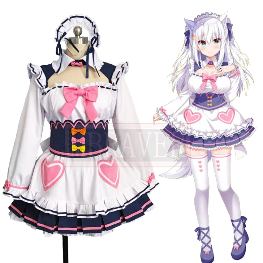 YouTuber VTuber Hololive Noripro Shirayuki Mishiro Maid Dress Uniform Cosplay Costume Halloween Christmas Party Custom Made
YouTuber VTuber Hololive Noripro Shirayuki Mishiro Maid Dress Uniform Cosplay Costume Halloween Christmas Party Custom Made