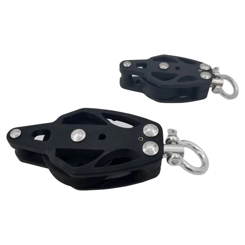 Black Nylon Pulley Pilates Pulley Sailing Rope Parts Yacht Marine Parts Nylon
Black Nylon Pulley Pilates Pulley Sailing Rope Parts Yacht Marine Parts Nylon