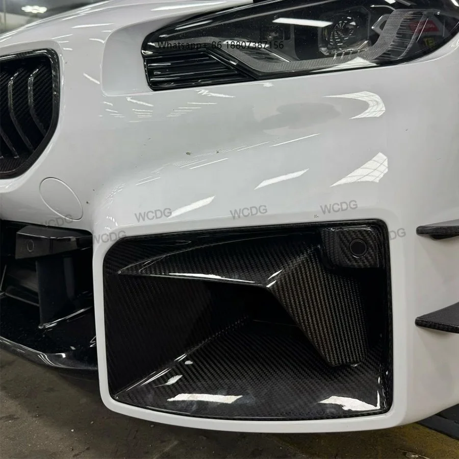 TRE Style Carbon Fiber Front Vent Cover forBMW G87 M2 Coupe 2023+ Front Bumper Air Intake Vents Cover Car Bodykit
TRE Style Carbon Fiber Front Vent Cover forBMW G87 M2 Coupe 2023+ Front Bumper Air Intake Vents Cover Car Bodykit