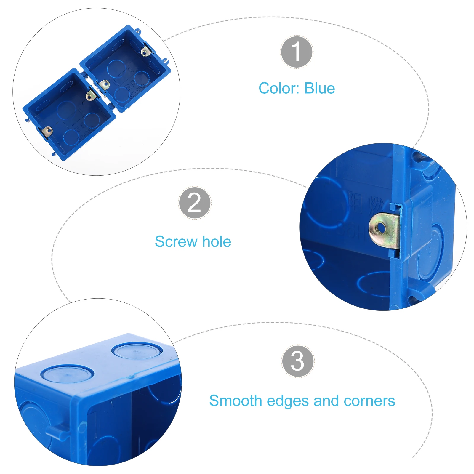 4 шт. водонепроницаемые распределительные коробки из ПВХ для тяжелых условий эксплуатации, защитное устройство для электрических кабелей, пылезащитная уличная коробка для соединения проводов
4 шт. водонепроницаемые распределительные коробки из ПВХ для тяжелых условий эксплуатации, защитное устройство для электрических кабелей, пылезащитная уличная коробка для соединения проводов