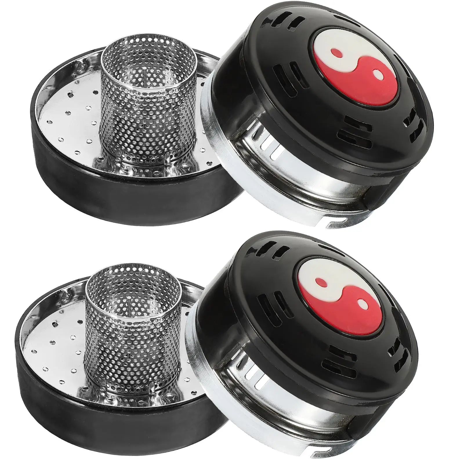 2 Pcs Moxibustion Box Stainless Steel Moxa Cone Burner Ergonomic Heat Resistant Filter Small Size Home Use Gift
2 Pcs Moxibustion Box Stainless Steel Moxa Cone Burner Ergonomic Heat Resistant Filter Small Size Home Use Gift