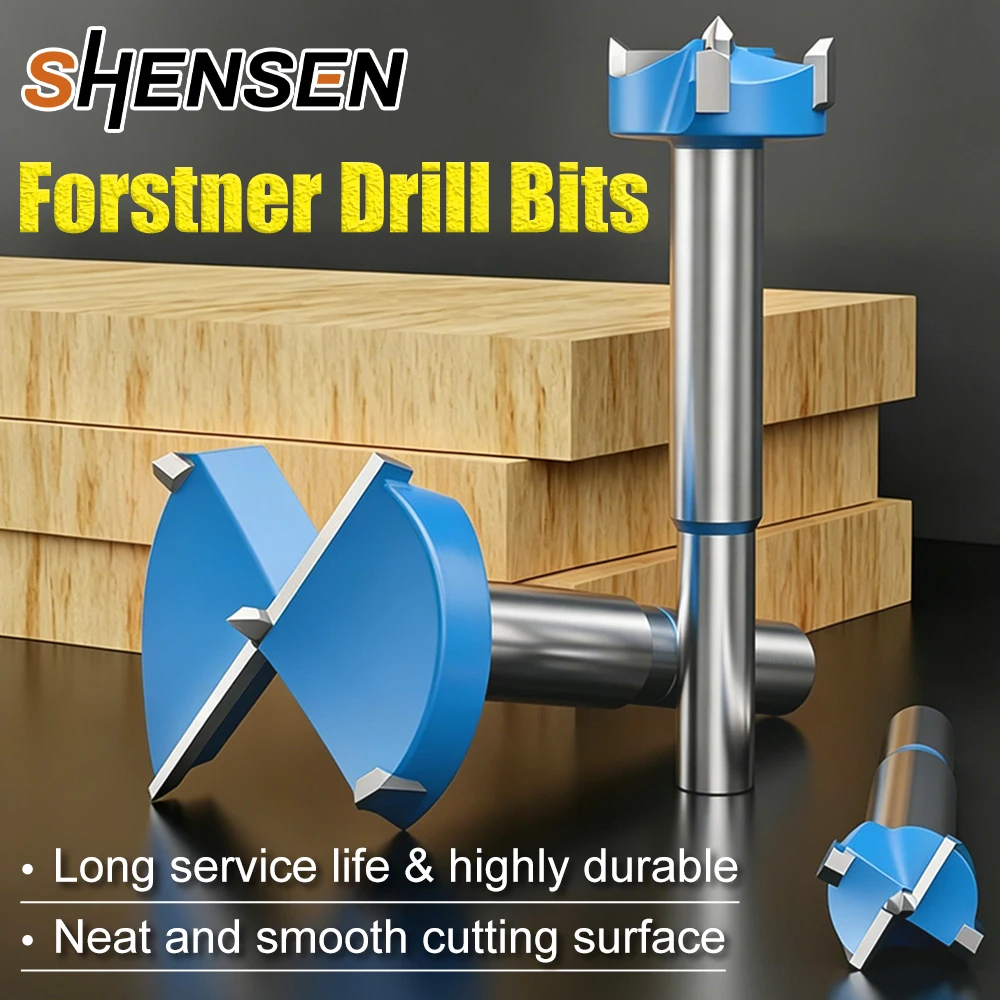 Forstner Drill Bit, Wood Boring Cutter, 15-60mm Adjustable Hinge Hole Saw, Flat Wing Drill Bit for Woodworking
Forstner Drill Bit, Wood Boring Cutter, 15-60mm Adjustable Hinge Hole Saw, Flat Wing Drill Bit for Woodworking
