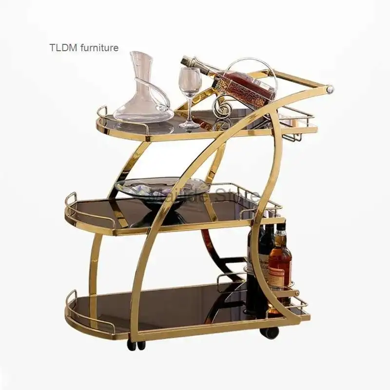 Art Salon Light Glass Luxury Iron Trolleys Beauty Salon Tool Trolley Modern Salon Furniture Home Rack with Wheel Wine Water Cart
Art Salon Light Glass Luxury Iron Trolleys Beauty Salon Tool Trolley Modern Salon Furniture Home Rack with Wheel Wine Water Cart