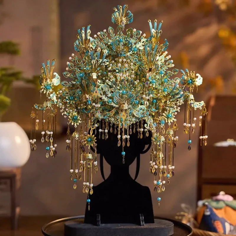 Pinku Jiuxiao Qingyu Crown Mountain Haijing Series Three-dimensional Metal Puzzles for Girlfriends
Pinku Jiuxiao Qingyu Crown Mountain Haijing Series Three-dimensional Metal Puzzles for Girlfriends