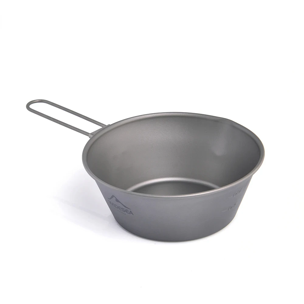 Camping Titanium Bowl Tableware Cookware Foldable Handle Outdoor Cup Tourism Pot Hiking Backpacking Picnic Fishing Shot glasses
Camping Titanium Bowl Tableware Cookware Foldable Handle Outdoor Cup Tourism Pot Hiking Backpacking Picnic Fishing Shot glasses