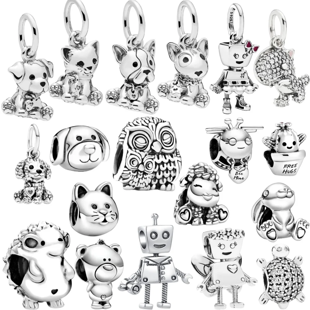 European Hot Selling 925 Silver,Cute,Cat,Dog,Sheep,Turtle Bead Pendant Suitable for Original Bracelet DIY Exquisite Jewelry
European Hot Selling 925 Silver,Cute,Cat,Dog,Sheep,Turtle Bead Pendant Suitable for Original Bracelet DIY Exquisite Jewelry