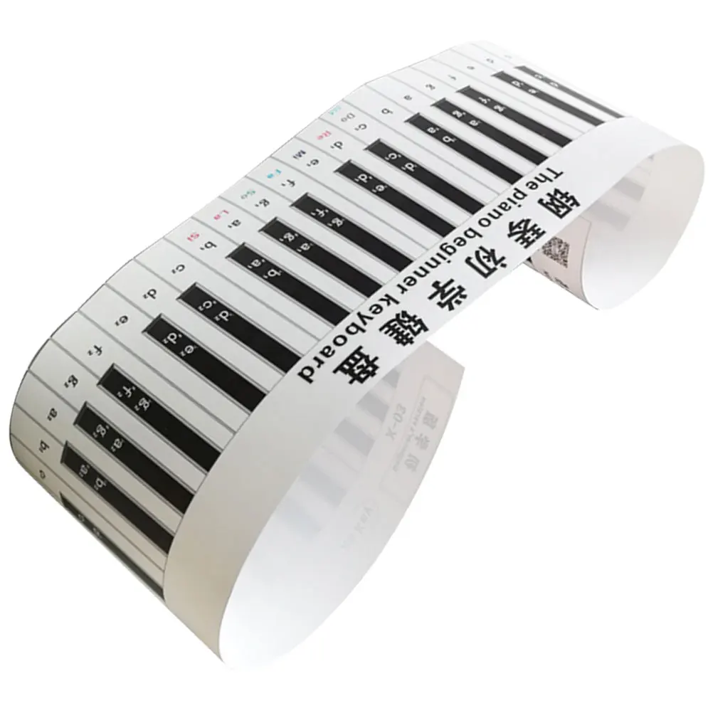 Piano Keyboard Sticker for Beginners Note Guide Practice Keyboards Music Students Waterproof Dustproof Easy to Carry Use
Piano Keyboard Sticker for Beginners Note Guide Practice Keyboards Music Students Waterproof Dustproof Easy to Carry Use