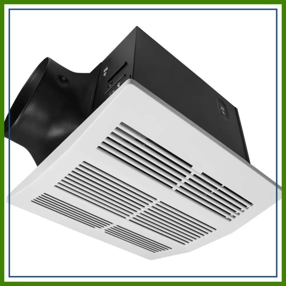 Ultra-Quiet 200CFM Bathroom Exhaust Fan, 2.0 Sones, 6" Duct, Covers 200 Sq. Ft., HVI 2100
Ultra-Quiet 200CFM Bathroom Exhaust Fan, 2.0 Sones, 6" Duct, Covers 200 Sq. Ft., HVI 2100