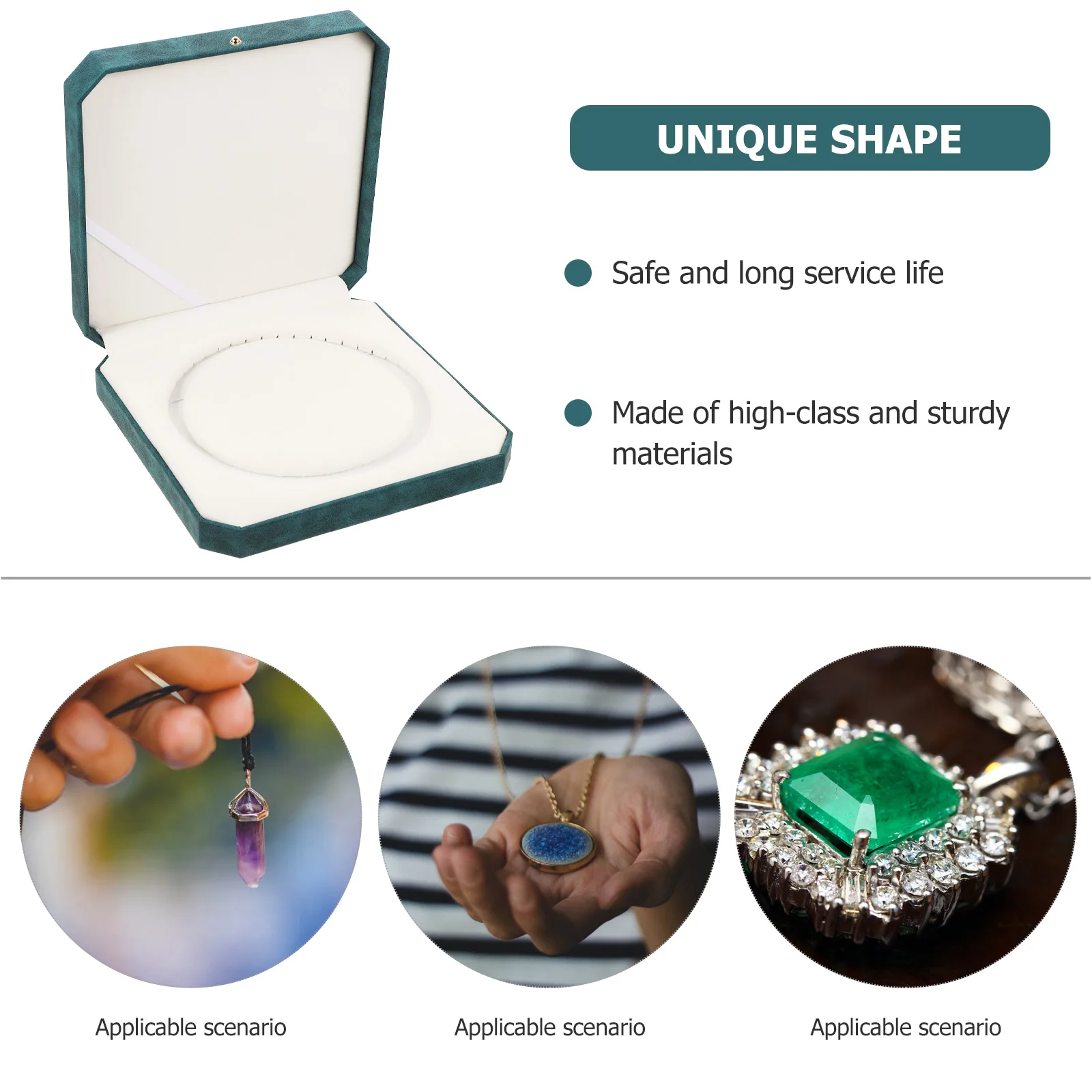 Коробка для ожерелья, элегантный портативный органайзер для ожерелья, держатель для хранения ювелирных изделий, витрина для настольного домашнего использования
Коробка для ожерелья, элегантный портативный органайзер для ожерелья, держатель для хранения ювелирных изделий, витрина для настольного домашнего использования