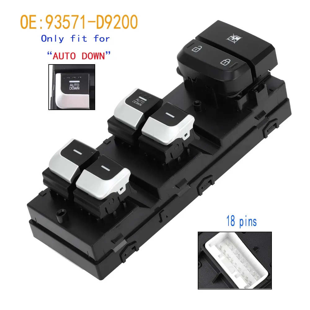 Front Left Electric Window Control Switch Lifter Button Parts for KIA KX5 Sportage 2017 2018 2019 2020 2021 2022 Car Accessories
Front Left Electric Window Control Switch Lifter Button Parts for KIA KX5 Sportage 2017 2018 2019 2020 2021 2022 Car Accessories