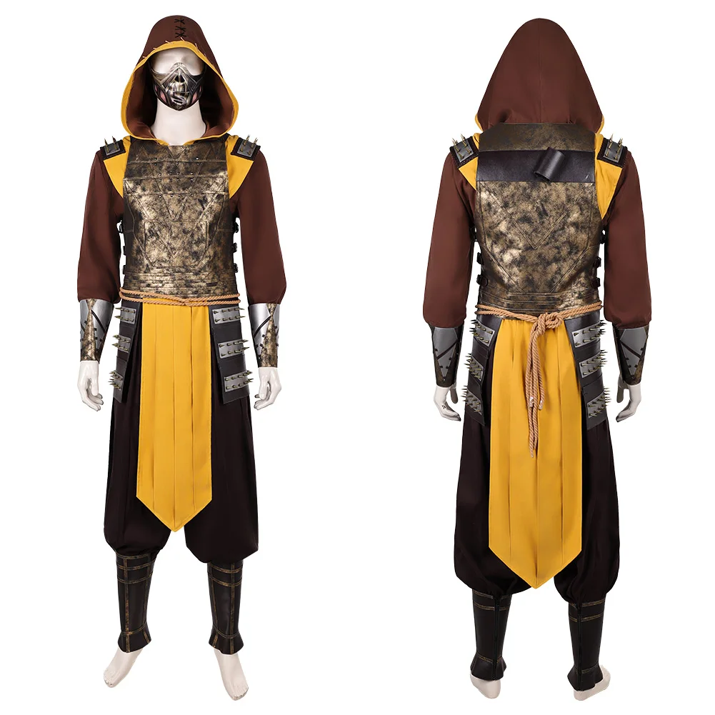 Game Mortal Kombat 2 Cosplay Scorpion Yellow Costume Men Adult Full Set Clothes For Halloween Carnival Party Outfits
Game Mortal Kombat 2 Cosplay Scorpion Yellow Costume Men Adult Full Set Clothes For Halloween Carnival Party Outfits