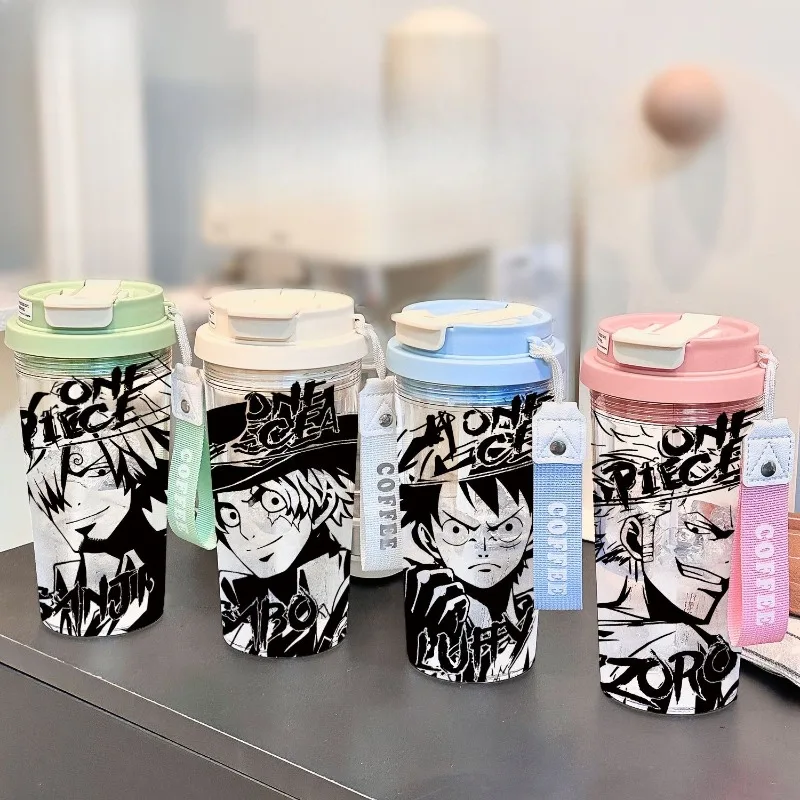 New Wholesale of One Piece anime Luffy Sanji and Zoron's portable straw cups creative cold drinks and large-capacity coffee cups
New Wholesale of One Piece anime Luffy Sanji and Zoron's portable straw cups creative cold drinks and large-capacity coffee cups