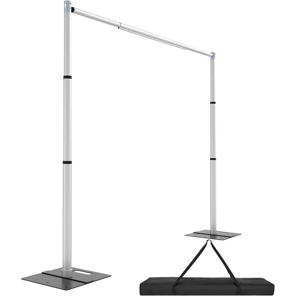 Pipe and Drape Backdrop Stand Kit, 10tx10t Heavy Duty Backdrop Stand, Adjustable Metal Pipe and Drape Stand, Background Stand or
Pipe and Drape Backdrop Stand Kit, 10tx10t Heavy Duty Backdrop Stand, Adjustable Metal Pipe and Drape Stand, Background Stand or