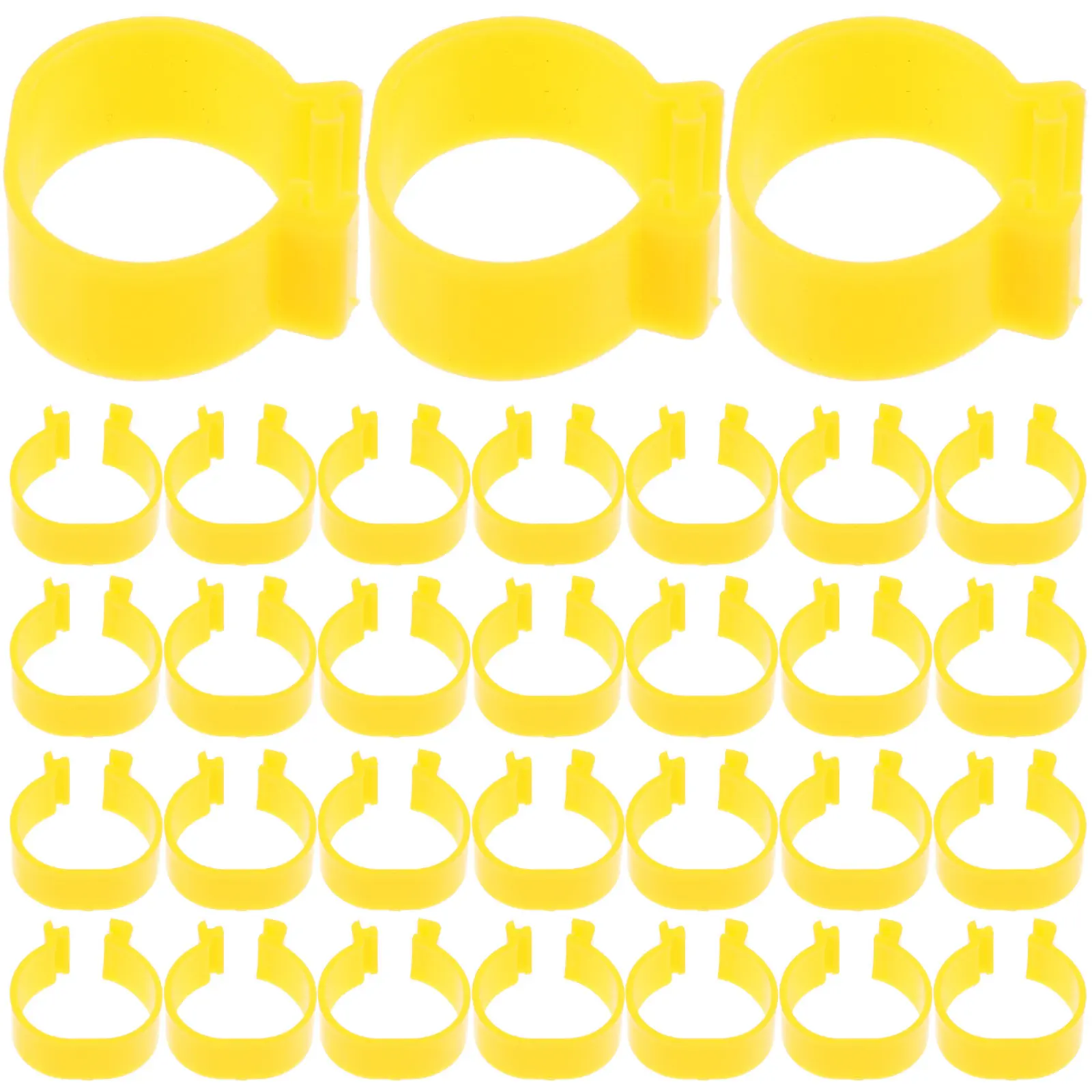 100Pcs Poultry Leg Rings Bright Color Adjustable Chicken Duck Goose Identification Bands for Small Birds Chickens Roosters
100Pcs Poultry Leg Rings Bright Color Adjustable Chicken Duck Goose Identification Bands for Small Birds Chickens Roosters