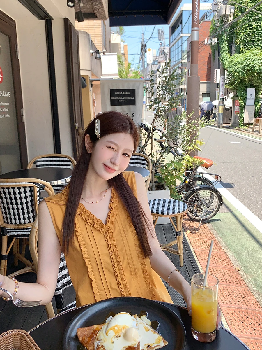 YANUOYU French Sle Loose Fit Linen Svel irt Breathable Skin-Friendly Summer Top for Women Beautiful Agel Design
YANUOYU French Sle Loose Fit Linen Svel irt Breathable Skin-Friendly Summer Top for Women Beautiful Agel Design