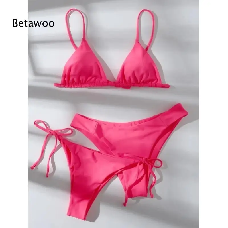 2026 Women's Triangle Bikini Set, Halter Top & Side Tie Bottom Two-Piece Swimsuit, Multiple Colors
2026 Women's Triangle Bikini Set, Halter Top & Side Tie Bottom Two-Piece Swimsuit, Multiple Colors