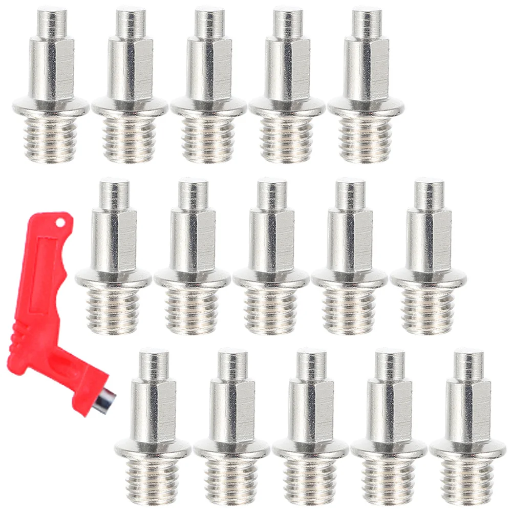 1Set Track Spikes Mini Shoe Spikes Replacement Metal Steel Nails for Running Jump Baseball Golf Training 
1Set Track Spikes Mini Shoe Spikes Replacement Metal Steel Nails for Running Jump Baseball Golf Training