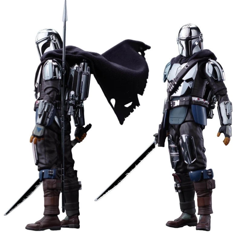 Star Wars Action Figure The Mandalorian and Grogu 2.0 Electroplated Din Djarin Boxed Collectible Model Toy Collectors GIft
Star Wars Action Figure The Mandalorian and Grogu 2.0 Electroplated Din Djarin Boxed Collectible Model Toy Collectors GIft