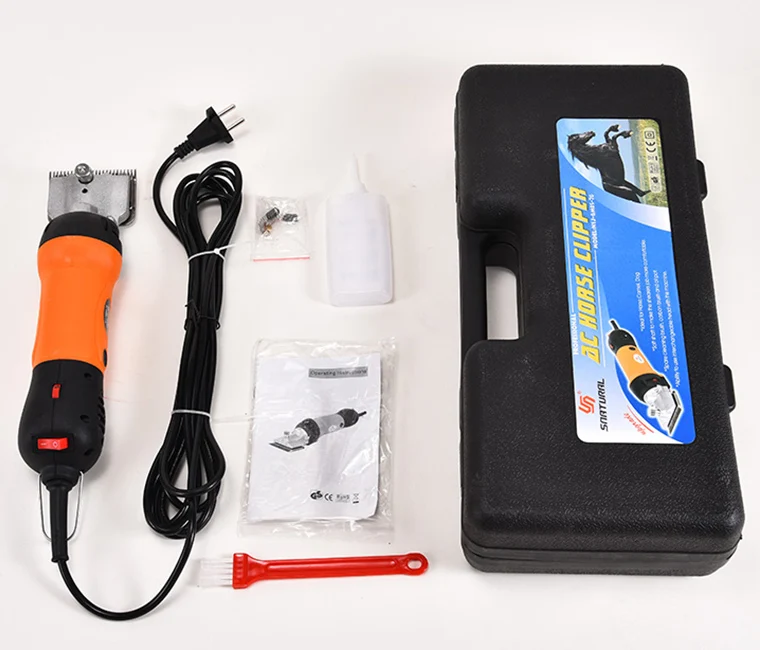 Hair Shaver Portable Horse Clippers 110V Adjustable Speed Electric Animal Farms N1J-GM05-76 Unavailable CN;ZHE Baote
Hair Shaver Portable Horse Clippers 110V Adjustable Speed Electric Animal Farms N1J-GM05-76 Unavailable CN;ZHE Baote
