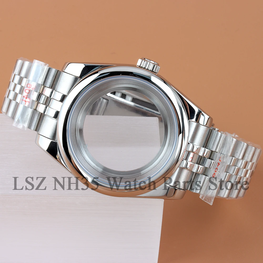 36mm 39mm Round Edge NH35 Watch Case Fit DATEJUST NH35 NH36 Movement 316L Stainless Steel Jubilee/Oyster Watchband Watch Parts
36mm 39mm Round Edge NH35 Watch Case Fit DATEJUST NH35 NH36 Movement 316L Stainless Steel Jubilee/Oyster Watchband Watch Parts