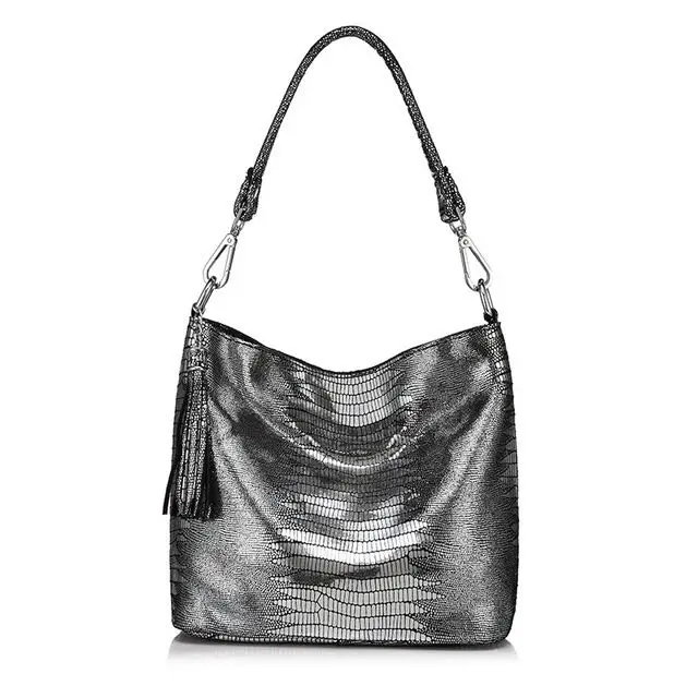 Top Grade Frosted Cowhide Lizard Pattern Handbag Women's Leather Trend Metal Color Tassel Small Bag Luxury Brand Women's Handbag
Top Grade Frosted Cowhide Lizard Pattern Handbag Women's Leather Trend Metal Color Tassel Small Bag Luxury Brand Women's Handbag