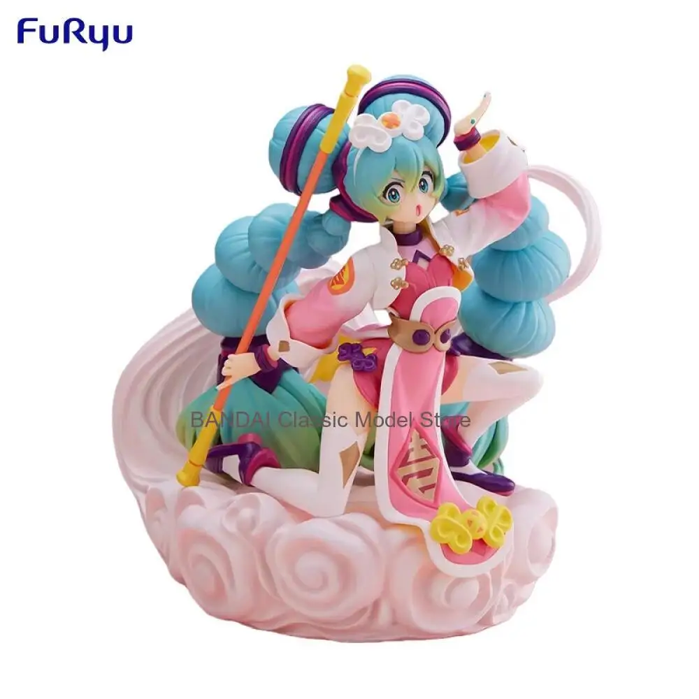 FuRyu Genuine TENITOL Hatsune Miku China Ver. Anime Cute Girl Action Figure Toys Hobby Collection Decor Gifts for Children
FuRyu Genuine TENITOL Hatsune Miku China Ver. Anime Cute Girl Action Figure Toys Hobby Collection Decor Gifts for Children
