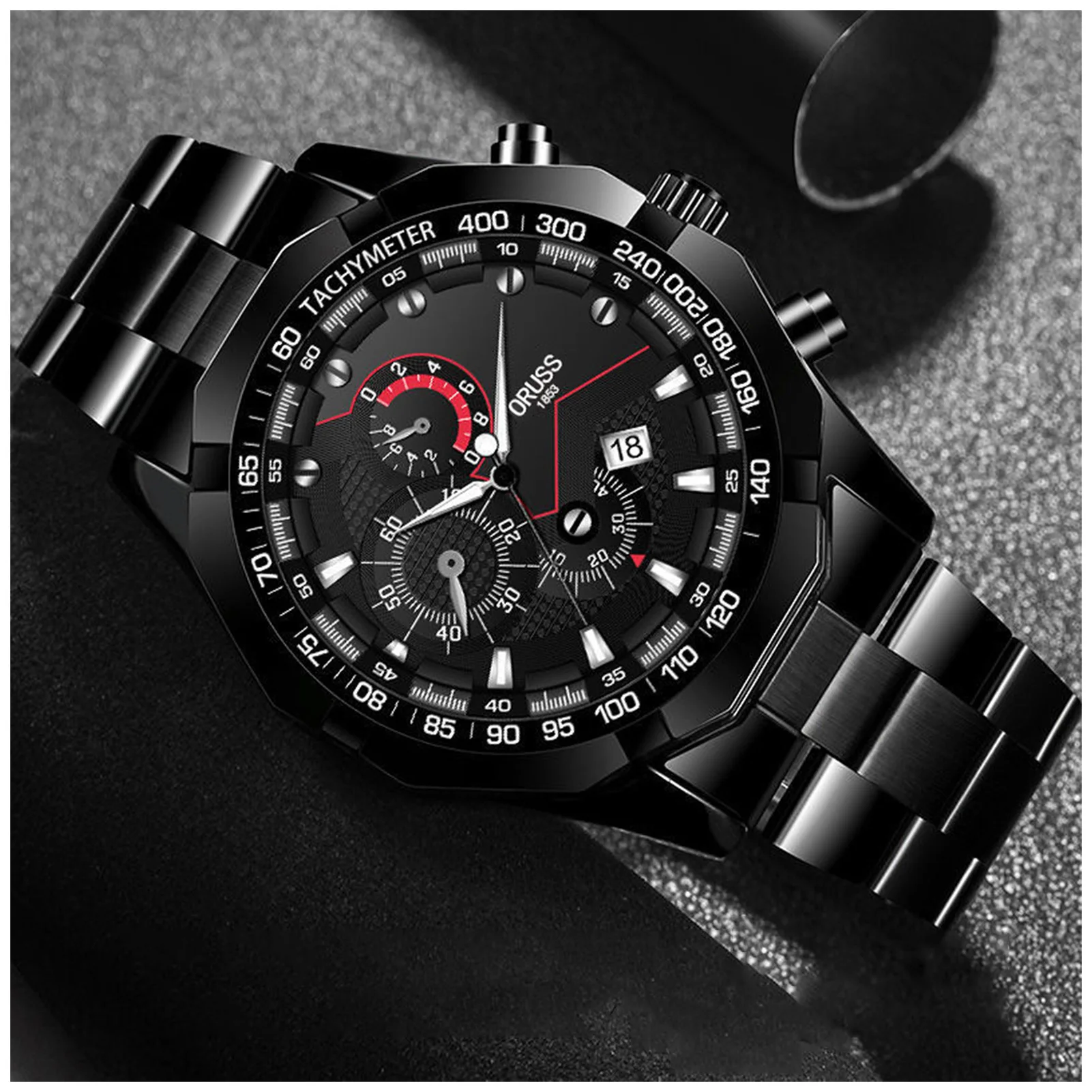 Men's Fashion Quartz Watch Durable and Comfortable Watch for Indoor Activities or Daily Use
Men's Fashion Quartz Watch Durable and Comfortable Watch for Indoor Activities or Daily Use