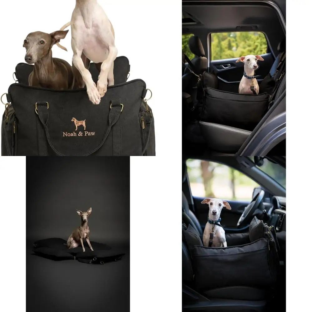 Portable Pet Car Seat with Safety Harness, Waterproof & Washable Orthopedic Foam for Small to Medium Dogs
Portable Pet Car Seat with Safety Harness, Waterproof & Washable Orthopedic Foam for Small to Medium Dogs